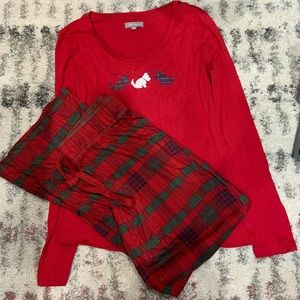 Plaid Scottie Pajamas